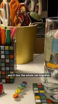 3 Easy Mosaics for College, Dorm, or Office | No Tools Required!