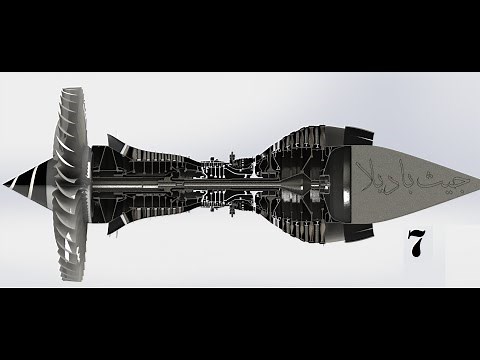 Aircraft Engine: Assembly tutorial (SolidWorks)