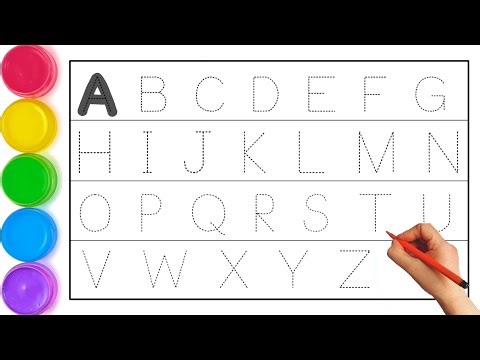 Colorful ABC World 🌈 | Alphabet Painting Activity