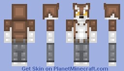 Furry Canadian Minecraft Skin