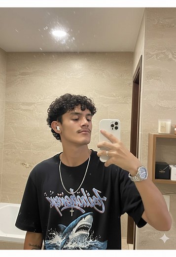 Ultra-Realistic Mirror Selfie in a Bathroom