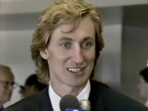 Hockey star Wayne Gretzky