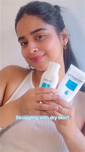 Aquasoft has been a game changer for my dry skin! Super nourishing and super soft for my skin.