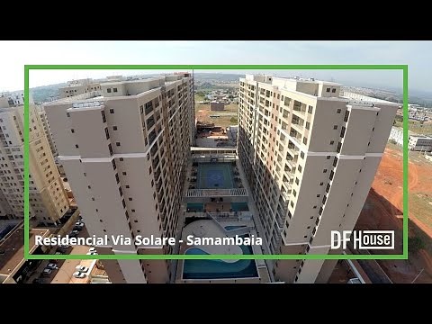 *VENDIDO - Residencial Via Solare Samambaia Sul/DF, 2 quartos com suíte e varanda.
