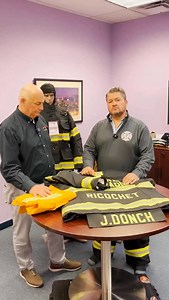 “Comfort” or “Segmented” trim by Ricochet Gear . It is heat applied, eliminating sewing and stitching which leads to easy repairs of any damaged trim. It is breathable which allows for heat and steam to not be trapped behind it. #nationalfireradio #nfrricochet | National Fire Radio