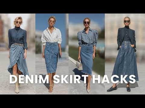 👖✨ Denim Skirt Styling Hacks | Genius Jeans Trends for 2026