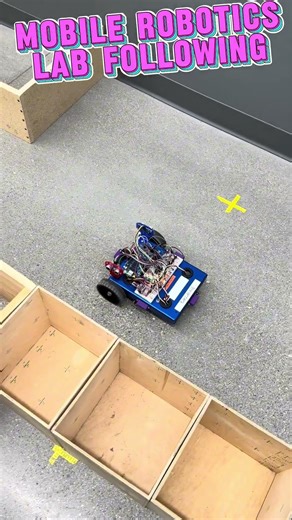 Mobile Robotics Wall Following #STEM #Engineering #Robot #Professor #Arduino #Robotics