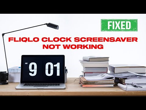 Fixed ✅ Fliqlo Clock Screensaver Not Working In Windows 10/ 11