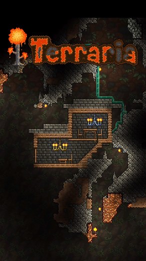 Cavern House in Terraria: Unique Building Ideas