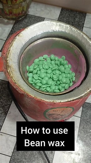 Bean waxing tutorial #ytshorts #waxing #shorts #legwaxing #trending #beanwax #youtubeshorts