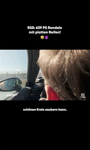 Der neue RS5: Drift-Action & platte Reifen! 👀🛞 | GRIP #shorts #new #702