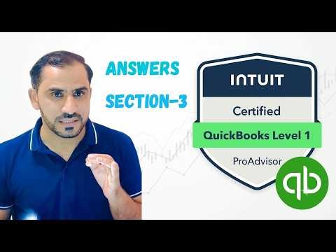 How to pass Quickbooks Online 2026 Level 1 Section 3 Certification Exam Answers