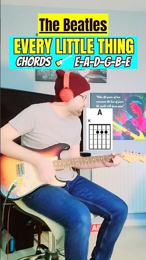 The Beatles - Every Little Thing (Verse/Chorus) Guitar Lesson | Chords | Tutorial #guitar #tutorial