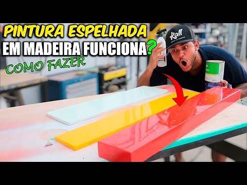 APRENDA PREPARAÇÃO e PINTURA de MADEIRA | MDF | COMPENSADO - SEGREDO QUE NINGUÉM CONTA!