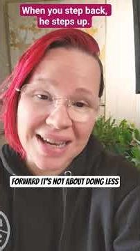 When you overfunction -your partner under functions....