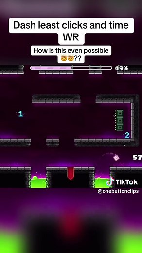 Dash WR Achievement in Geometry Dash: Unbelievable Feat