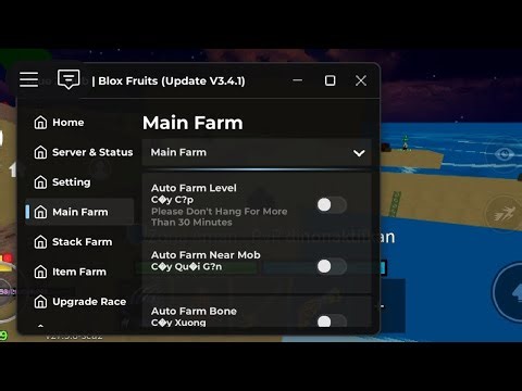 SCRIPT BLOX FRUIT BLUE X HUB FARM LEVEL, FARM CHEST, RAID, ESP FRUIT, | NO KEY PASTEBIN