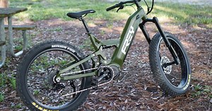 Testing the highest-quality full-suspension fat-tire electric bike I've ever tried