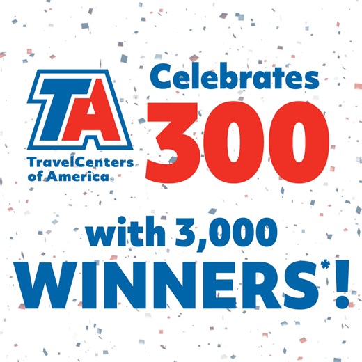 🚨 Milestone Alert 🚨 We're thrilled to announce the grand opening of our 300th TravelCenters of America location in Walton, KY! Join the celebration with the chance to earn double fuel points this week only 🎁⛽ Visit a participating TA, Petro or TA Express location and make a qualifying fuel transaction to enter. To enter without making a fuel purchase, you may also mail in entries. Please visit https://bit.ly/3UPw9xs to learn more. NO PURCH. NEC. Void where prohibited. Open to legal residents 