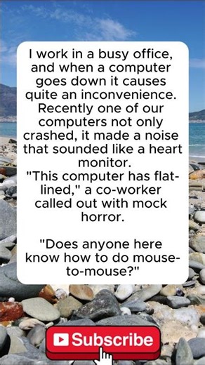 Mouse-to-Mouse #officejokes #techjokes #funnyshorts #englishjokes #nerdhumor