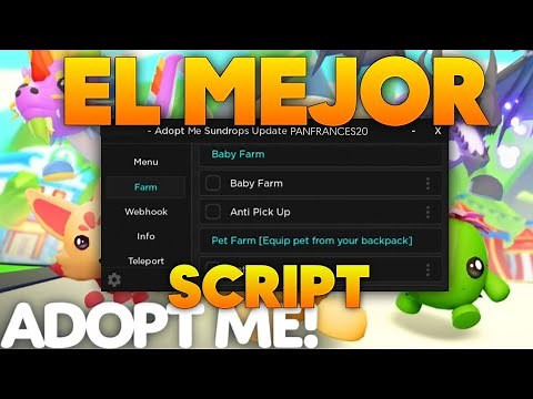 ADOPT ME SCRIPT ROBLOX, TAKE ADVANTAGE OF THE BEST SCRIPT TO ADOPT ME AND BECOME THE RICHEST 💰💰