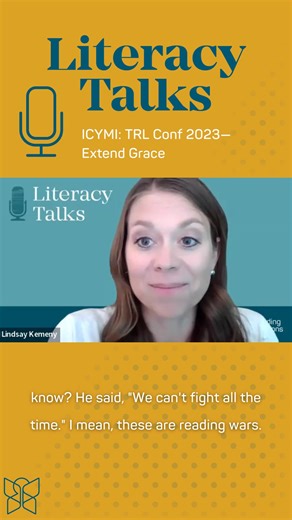 Kareem Weaver's words resonate deeply. In the quest to eradicate illiteracy, grace is our ally! 💙📚 #LiteracyTalks S4E11 Teaching with Lindsay Kemeny The Reading League | Reading Horizons
