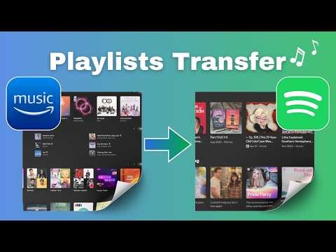 Transfer Amazon Music to Spotify in Minutes | PlaylistGo Tutorial