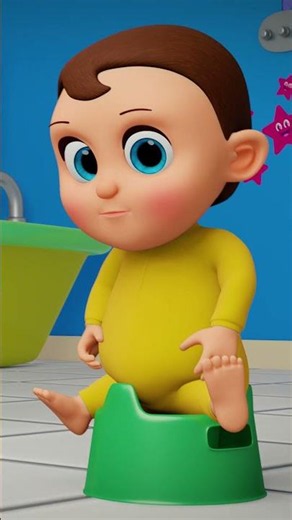 Potty Training Song | Potty Song For Kids😻🤪💩 Meeko's Family #shorts #kidssong