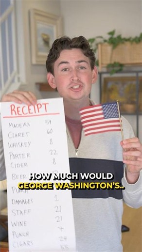 How Much Does George Washington’s Restaurant Bill Cost Today? 😳