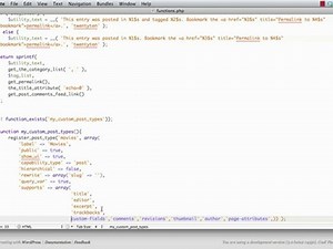 How to use Custom Post Types in WordPress 3.0