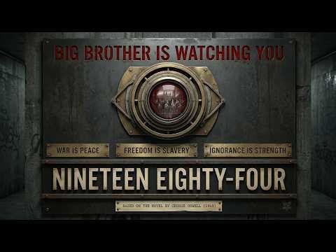 1984 by George Orwell | “War is peace. Freedom is slavery. Ignorance is strength.”