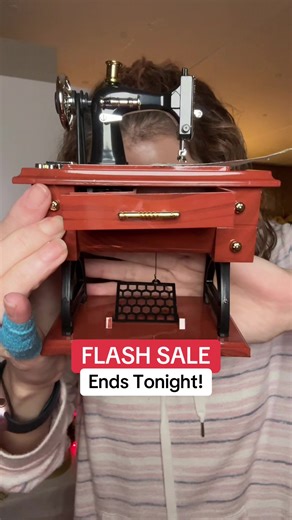 Looking for something thoughtful and timeless? This mini sewing machine plays a gentle melody while the tiny pedal moves — a heartwarming keepsake for anyone who loves meaningful surprises. 💕 A perfect Christmas, birthday, or “just because” gift that brings a nostalgic smile every time it plays. Wrap up a little joy — it’s more than décor, it’s a memory in motion. #TikTokShopHolidayHaul #TikTokShopCreatorPicks #TikTokMadeMeBuyIt #TikTokShopFinds #ChristmasGiftIdeas Disclaimer: The price shown w