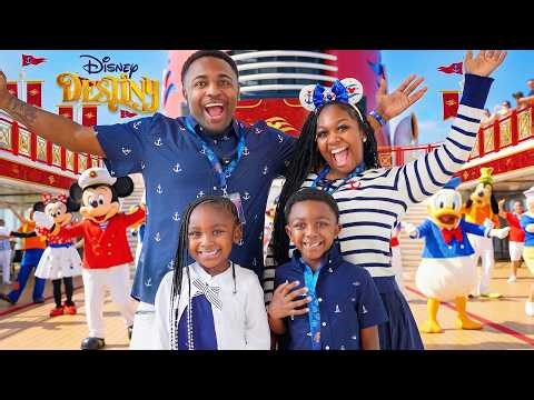 OUR FIRST EVER DISNEY CRUISE AS A FAMILY OF 5! *DISNEY DESTINY*