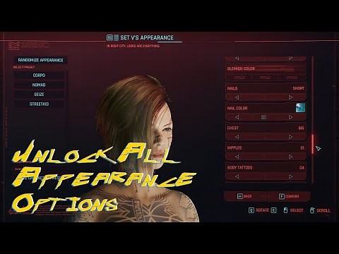 Better Cyberpunk 2077 Appearance Changer | Appearance Change Unlocker Tutorial