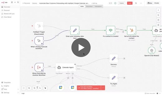 #n8n #automation #hubspot #googlecalendar #salesops #revops #customerexperience #onboarding #founders #smallbusiness #operations #productivity #systems | Thomas Vie