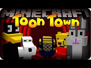 Minecraft TOON TOWN! - #1 DESPICABLE ME MINION ARMY! (Toon Town Mod)
