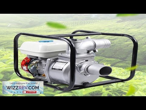 Semi Trash Water Transfer Pump 210CC 7.5HP 4 Stroke Gasoline Engine Water Pump