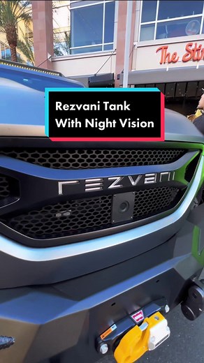 Rezvani Tank Features Night Vision Technology
