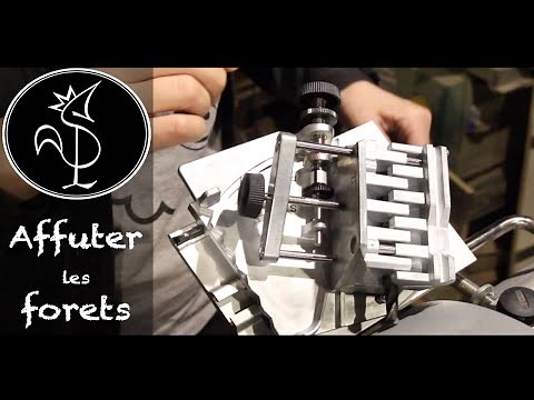 Comment affuter les forets : le système Tormek DBS-22