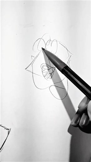 Scribble 💖 #drawing #sketch #artist #fashion #doodle #skills #howtodraw #design #easydrawing