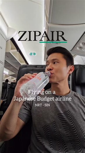 Daniel Lim on Instagram: "🇯🇵✈️🇸🇬 Flying Zipair B787 on Economy class from Tokyo to Singapore - what I like, and why I chose it over Scoot or AirJapan. @zipair.tokyo_official @zipairtokyo @japanairlines @japanairlines_jal #Zipair #ZG #JapanAirlines #JL #JAL #Budget #Economy #Aviation #Fly #Review #FYP #Boeing #B787 #Dreamliner #Travel #TravelGram #Food #Udon #Beer #Sunset"