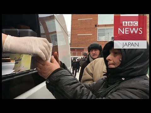 零下30度で生活するロシアのホームレス
