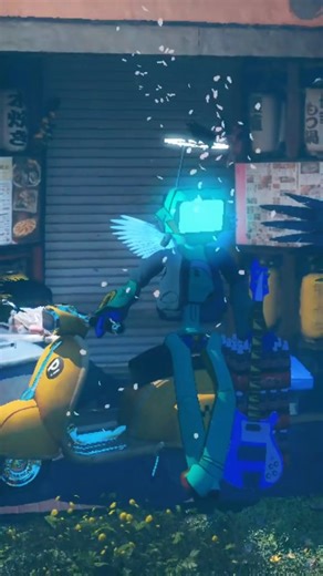 zachx.gif on Instagram: "FLCL 3D animation, Canti, Lord of the Black Flame 🙏🦅🔥 FLCL's only 6 episodes and the best anime in it's brevity ever made. #flcl #anime #shinrawave #corecore #3danimation #hopecore #hellyeah #zachgif"