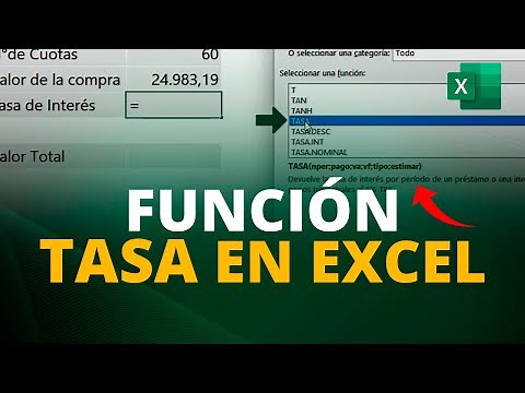 How to Use the RATE Function in Excel