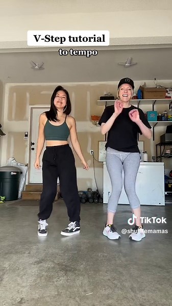 V-step tutorial❤️ #footworktutorial #vsteptutorial #shufflemamas #dancetherapy