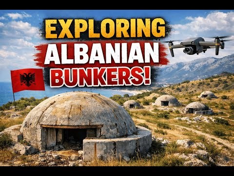 Inside Albania Secret Bunker | Cinematic Drone Footage