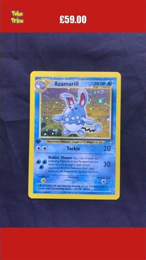 😳 Would YOU pay £59.00 for Marill, Azumarill? #PokemonCards #shorts
