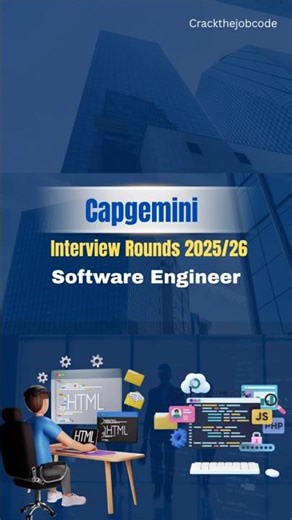 Capgemini Software Engineer Interview Rounds #2025 #2026 #fresh