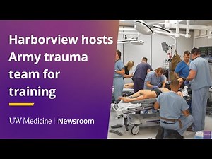Harborview hosts Army trauma team for training