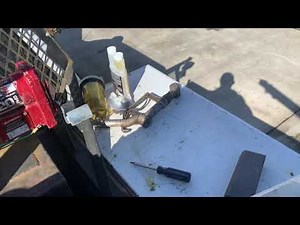 Installing a “new” 20 gpm fill-rite transfer pump and filter on the f350 service truck